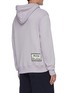 Back View - Click To Enlarge - ACNE STUDIOS - Back logo patch hoodie