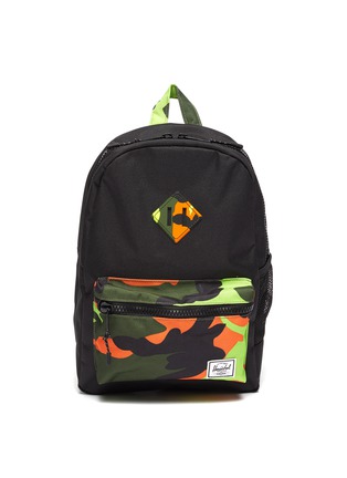 Main View - Click To Enlarge - HERSCHEL SUPPLY CO. - 'Heritage' camo print kids backpack