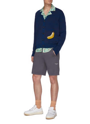 Figure View - Click To Enlarge - ACNE STUDIOS - Elastic waistband shorts