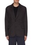 Main View - Click To Enlarge - ACNE STUDIOS - Cinched nylon blazer