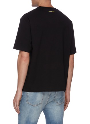 Back View - Click To Enlarge - ACNE STUDIOS - Jellyfish print patch T-shirt