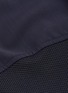  - BARENA - 'Argo Tela' contrast collar zip-up wool polo