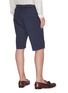 Back View - Click To Enlarge - BARENA - 'Argo Rubio' elastic waistband shorts