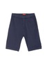Main View - Click To Enlarge - BARENA - 'Argo Rubio' elastic waistband shorts