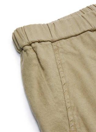  - BARENA - 'Argo Rubio' elastic waistband shorts