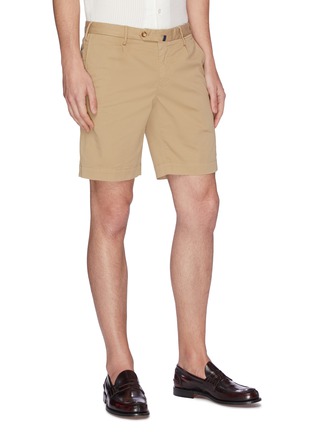 Front View - Click To Enlarge - INCOTEX - Cotton Bermuda shorts