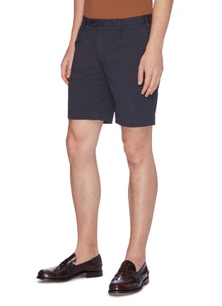 Front View - Click To Enlarge - INCOTEX - Cotton Bermuda shorts