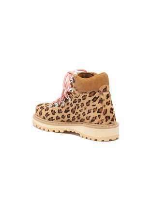 leopard print walking boots