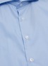  - LARDINI - Spread collar micro check cotton placket shirt