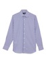 Main View - Click To Enlarge - LARDINI - Point collar stripe cotton shirt