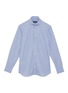 Main View - Click To Enlarge - LARDINI - Spread collar cotton placket shirt