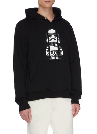 Detail View - Click To Enlarge - 8-BIT - 'Star Wars' Stormtrooper print hoodie