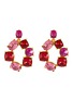 Main View - Click To Enlarge - OSCAR DE LA RENTA - Bold crystal earrings