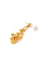 Detail View - Click To Enlarge - OSCAR DE LA RENTA - Floral embellished drop earrings
