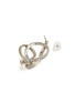 Detail View - Click To Enlarge - OSCAR DE LA RENTA - Braided chain faux pearl earrings