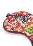 Detail View - Click To Enlarge - JESSICA RUSSELL FLINT - 'Zebra' alphabet graphic print silk eye mask