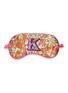 Main View - Click To Enlarge - JESSICA RUSSELL FLINT - 'King of Hearts' Alphabet Graphic Print Silk Eye Mask