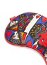 Detail View - Click To Enlarge - JESSICA RUSSELL FLINT - 'Queen of Hearts' Alphabet Graphic Print Silk Eye Mask
