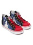 Figure View - Click To Enlarge - VANS - 'Christmas Town’ zip toddler canvas sneakers