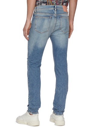 Back View - Click To Enlarge - ACNE STUDIOS - Distressed skinny jeans