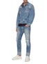 Figure View - Click To Enlarge - ACNE STUDIOS - Distressed skinny jeans