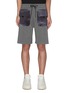 Main View - Click To Enlarge - DYNE - 'Roebling' graphic pocket performance sweatshorts