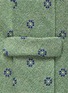 Detail View - Click To Enlarge - STEFANOBIGI MILANO - 'Arno' floral jacquard silk cotton blend tie