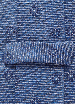 Detail View - Click To Enlarge - STEFANOBIGI MILANO - Floral print tie