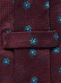 Detail View - Click To Enlarge - STEFANOBIGI MILANO - Floral embroidered silk tie
