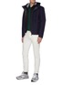 Figure View - Click To Enlarge - SAVE THE DUCK - 'Mibax' panelled quilted jacket