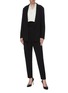 Figure View - Click To Enlarge - EQUIPMENT - 'Otteva' shawl collar belted blazer