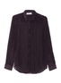 Main View - Click To Enlarge - EQUIPMENT - 'Essential' sheer star silk-blend shirt