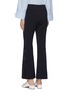 Back View - Click To Enlarge - PORTSPURE - Snap Cuff Flared Pants