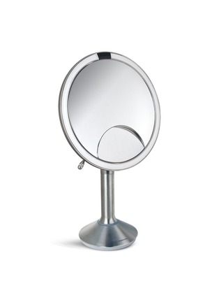Main View - Click To Enlarge - SIMPLEHUMAN - Trio View sensor mirror – Brushed Silver