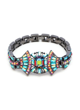 Main View - Click To Enlarge - BUTLER & WILSON - 'Art Deco' chain bracelet