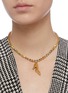 Figure View - Click To Enlarge - BUTLER & WILSON - 'High Heel' glitter pendant necklace