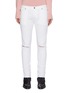 Main View - Click To Enlarge - BALMAIN - Distressed soft wash jeans