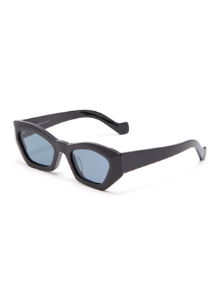 Main View - Click To Enlarge - LOEWE - Acetate angular sunglasses