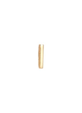 Main View - Click To Enlarge - SARAH & SEBASTIAN - 'Petite letter' gold single earring – I