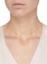Figure View - Click To Enlarge - SARAH & SEBASTIAN - 'Petite letter' gold necklace – D