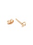 Detail View - Click To Enlarge - SARAH & SEBASTIAN - Petite letter' gold single earring – G