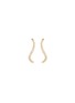 Main View - Click To Enlarge - SARAH & SEBASTIAN - Diamond 10k gold wave earrings