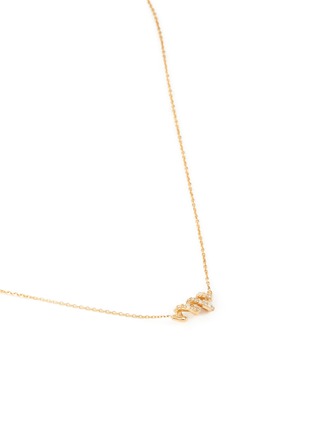 Detail View - Click To Enlarge - SARAH & SEBASTIAN - 'Fine Bound' diamond 10k gold necklace