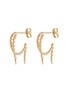 Main View - Click To Enlarge - SARAH & SEBASTIAN - 10k gold loose rope earrings