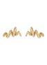 Main View - Click To Enlarge - SARAH & SEBASTIAN - 'Fine bound' 10k gold earrings