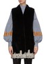 Main View - Click To Enlarge - ISLA - Crystal embellished mink fur vest