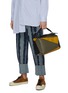 Figure View - Click To Enlarge - LOEWE - 'Puzzle' colourblock large bag