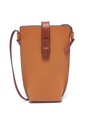 Main View - Click To Enlarge - LOEWE - 'POCKET' LEATHER POUCH