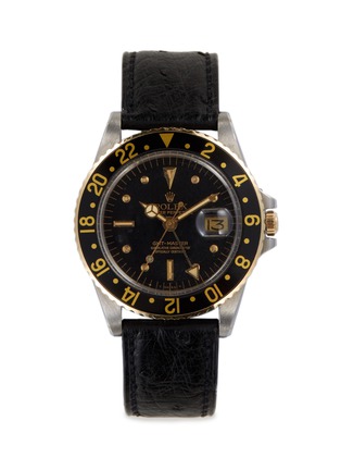 Main View - Click To Enlarge - LANE CRAWFORD VINTAGE WATCHES - Rolex GMT-master yellow gold steel 16753 watch