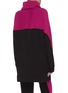 Back View - Click To Enlarge - NINETY PERCENT - Colour block organic cotton zip pullover